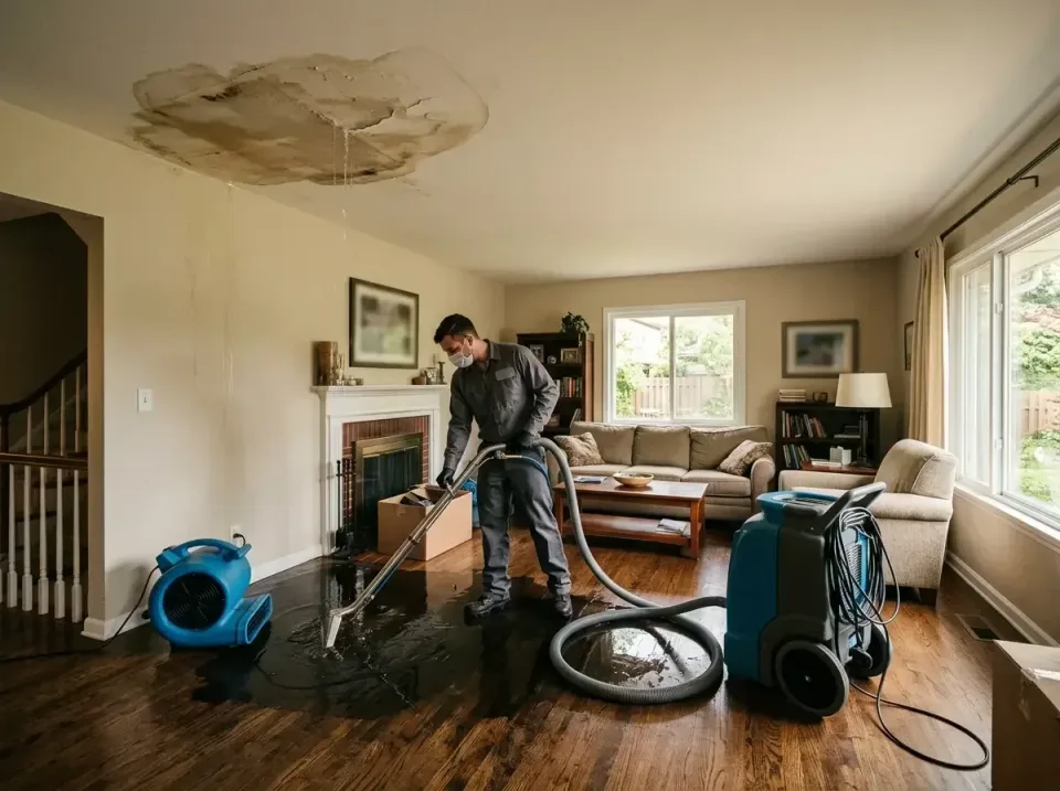 attic-pipe-burst-ceiling-drip-008 — frequently asked questions, Water Damage Restoration & Carpet Care in Fayetteville, GA